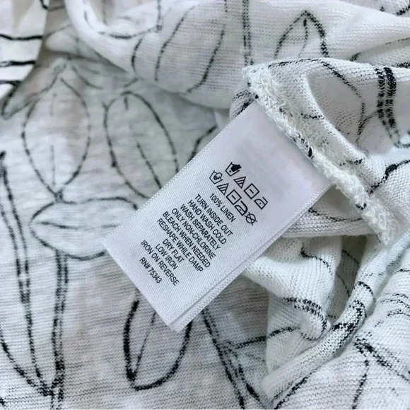 Cynthia Rowley Linen Drop Sleeve Top - Picture 10 of 12